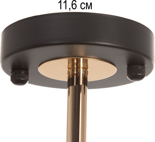 Изображение товара Люстра BayerLux Ариса 10385973 (черный/золото)