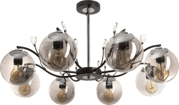 Изображение товара Люстра BayerLux Ариса 10385976 (черный/серебристый)