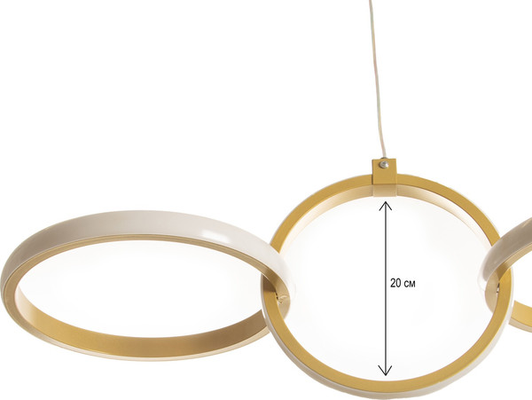 Изображение товара Люстра BayerLux Джуди 10385984 (золото)