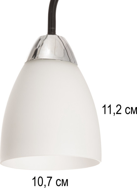 Изображение товара Люстра BayerLux Серо 10385979 (черный/хром)