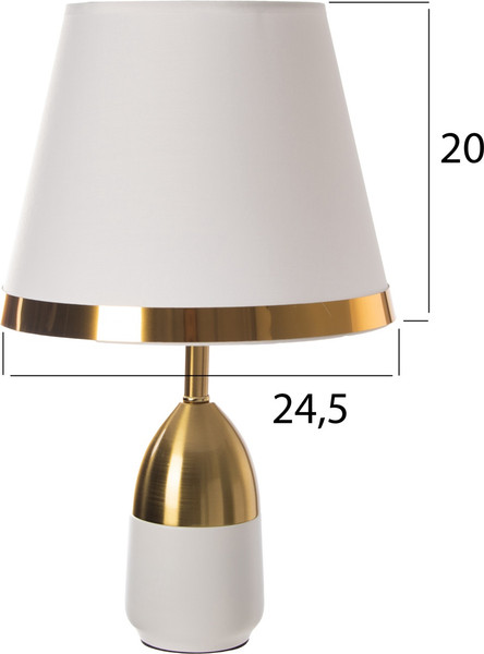 Изображение товара Прикроватная лампа Risalux Жан 10683339 (белый/бронза)