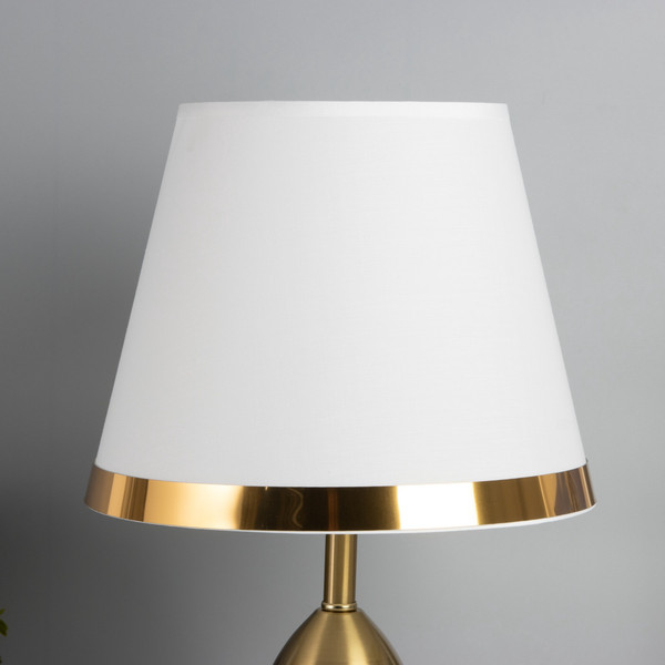 Изображение товара Прикроватная лампа Risalux Жан 10683339 (белый/бронза)