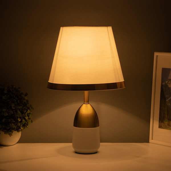 Изображение товара Прикроватная лампа Risalux Жан 10683339 (белый/бронза)