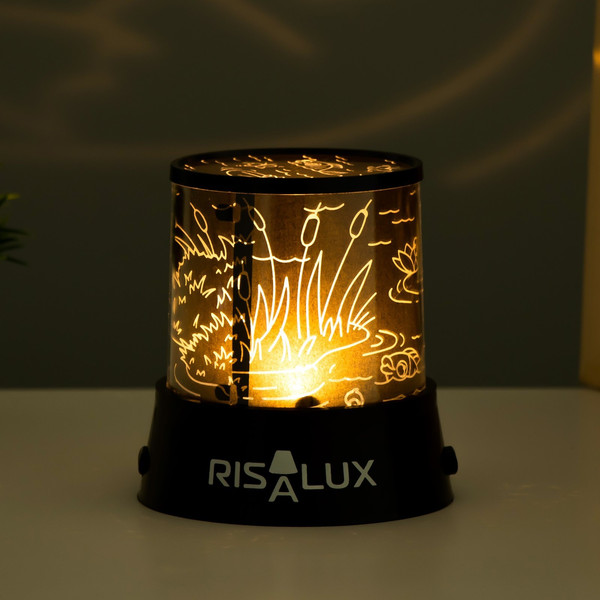 Изображение товара Ночник Risalux Квакушки / 9129484 (черный)