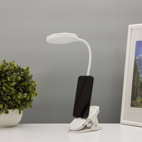 Изображение товара Настольная лампа Risalux Грань / 10689402 (белый)