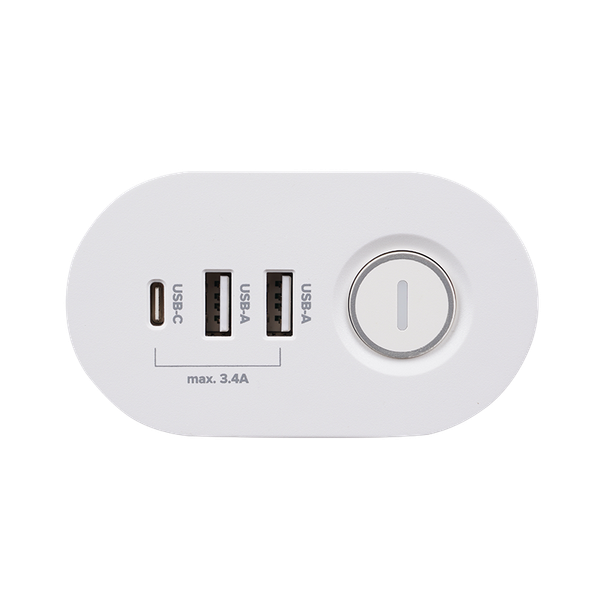 Изображение товара Удлинитель JAZZway ETD-03U-150-wh / 5059535