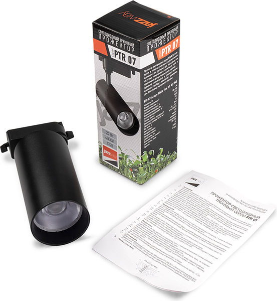 Изображение товара Трековый светильник JAZZway PTR 0724 Agro White 24w 38 BL / 5051393 (черный)