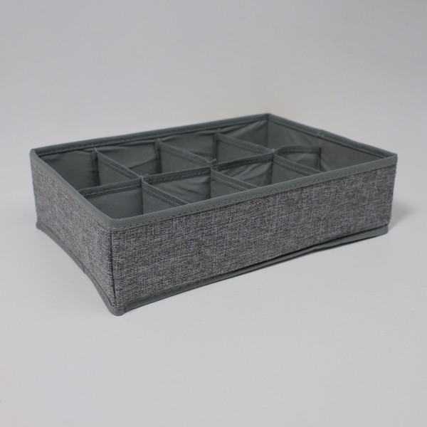 Изображение товара Кофр для хранения AksHome Mackenzie-1 8 ячеек (серый)