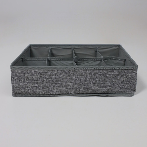 Изображение товара Кофр для хранения AksHome Mackenzie-1 8 ячеек (серый)