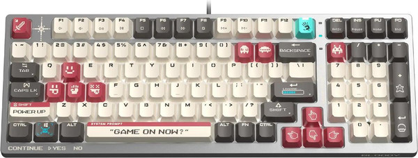 Изображение товара Клавиатура A4Tech S98 Pixels Red (серый/бежевый/красный)