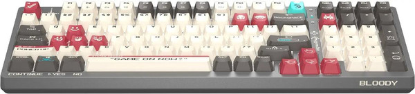 Изображение товара Клавиатура A4Tech S98 Pixels Red (серый/бежевый/красный)