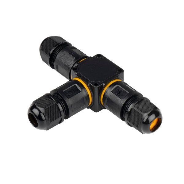 Изображение товара Кабельный коннектор JAZZway PCC-T3-F 3x2.5 24A IP68 / 5053502
