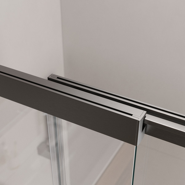 Изображение товара Стеклянная шторка для ванны Cezares SLIDER-VF-11-90/150-C-GM