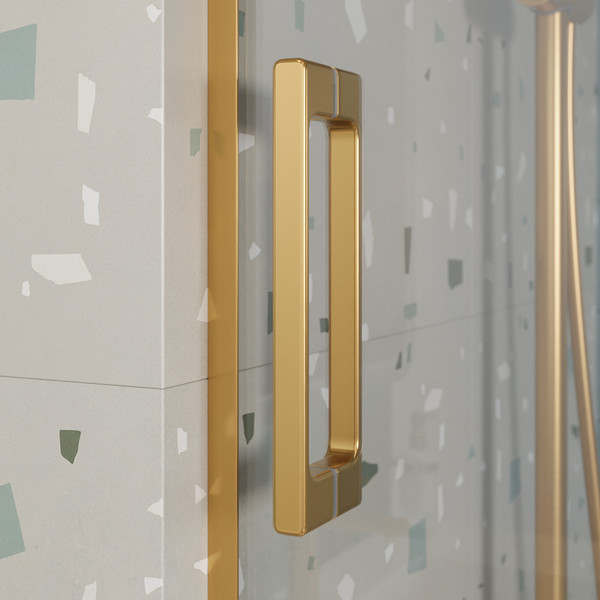 Изображение товара Стеклянная шторка для ванны Cezares Tandem-Soft-VF-2-180/145-C-Boro-IV