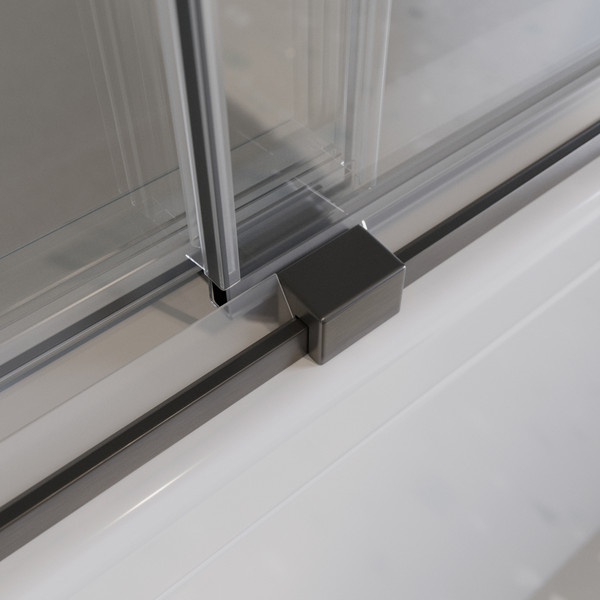 Изображение товара Стеклянная шторка для ванны Cezares Tandem-Soft-VF-2-180/145-C-GM-IV