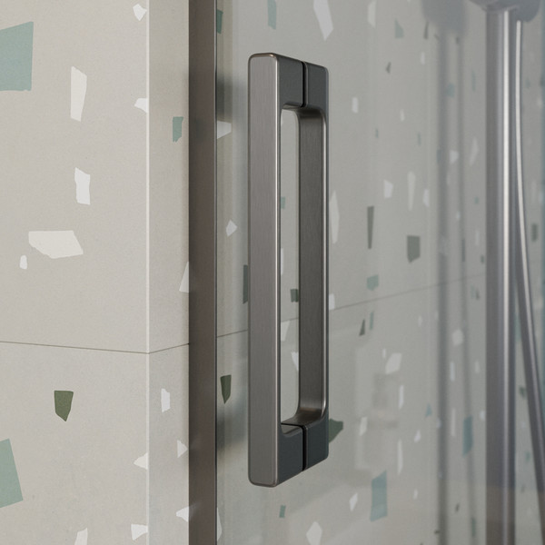 Изображение товара Стеклянная шторка для ванны Cezares Tandem-Soft-VF-2-180/145-C-GM-IV