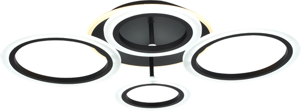 Изображение товара Потолочный светильник Mirastyle XL-20310/2+2+1 BK ML