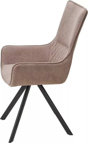 Изображение товара Стул M-City Galaxy / 670M05875 (B5 капучино, велюр/черный каркас)