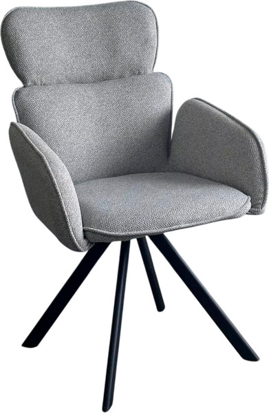 Изображение товара Стул M-City Long / 670M05870 (NS10 серый, букле/черный каркас)