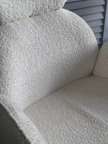 Изображение товара Стул M-City Vardy / 621M05772 (белый букле XD841-01/серый)