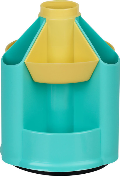 Изображение товара Органайзер настольный Стамм Mini Desk / ОР-31785 (мятный/желтый)