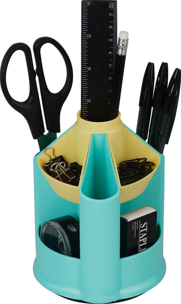 Изображение товара Органайзер настольный Стамм Mini Desk / ОР-31785 (мятный/желтый)