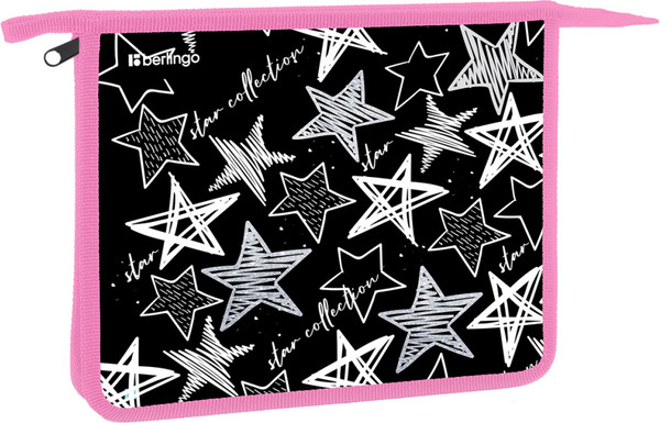 Изображение товара Папка для тетрадей Berlingo Glossy Stars / BR-PP-A50402