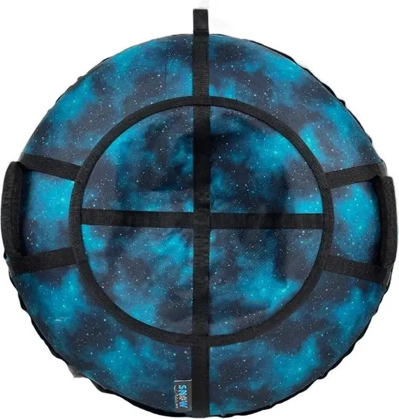 Изображение товара Тюбинг-ватрушка Hubster Люкс Pro S Вселенная 110см / во8909-3 (бирюзовый)