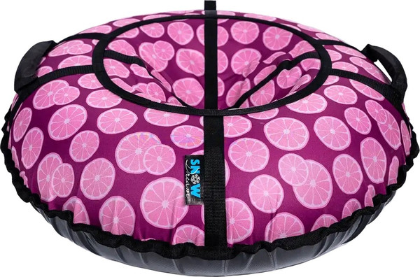 Изображение товара Тюбинг-ватрушка Hubster Люкс Pro S Цитрус 110см / во9118-4