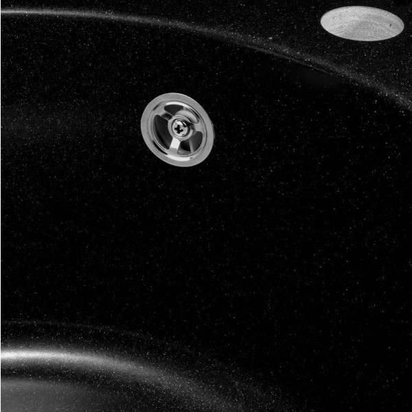 Изображение товара Мойка кухонная Saniteco Linea (оникс с сифоном)