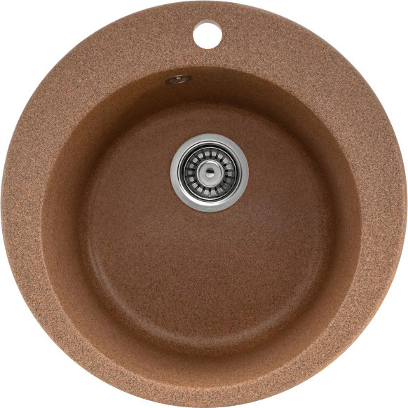 Изображение товара Мойка кухонная Saniteco Linea (терракот с сифоном)