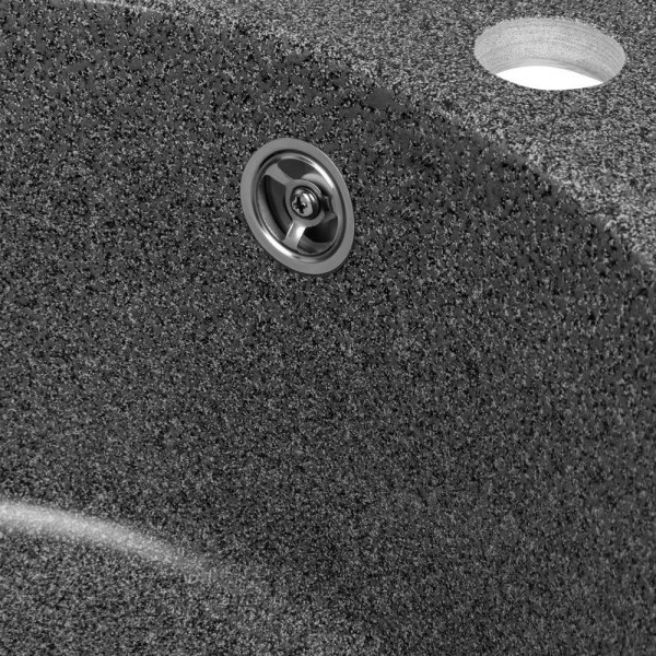 Изображение товара Мойка кухонная Saniteco Nova (графит с сифNova (графит с сифоном)оном)