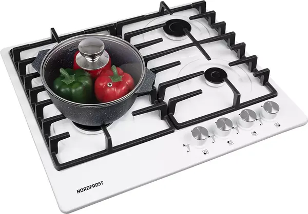 Изображение товара Газовая варочная панель Nordfrost HS 6041 W