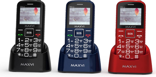Изображение товара Мобильный телефон Maxvi B5ds up (черный)