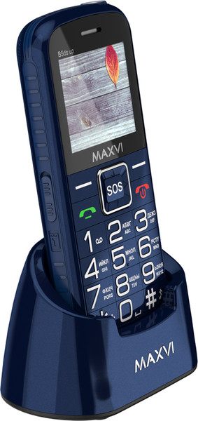 Изображение товара Мобильный телефон Maxvi B5ds up (синий)