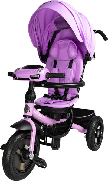 Изображение товара Трехколесный велосипед с ручкой CosmoRide LX-01PU (сиреневый)