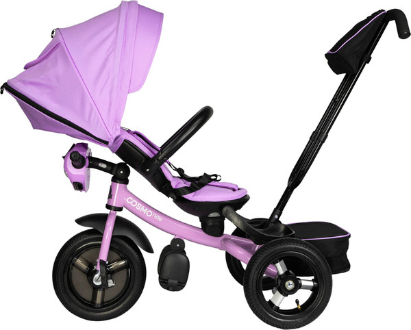 Изображение товара Трехколесный велосипед с ручкой CosmoRide LX-01PU (сиреневый)