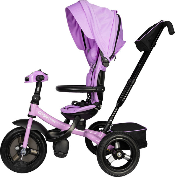 Изображение товара Трехколесный велосипед с ручкой CosmoRide LX-01PU (сиреневый)