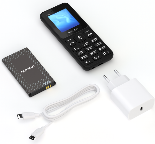 Изображение товара Мобильный телефон Maxvi P99 (черный)