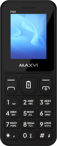 Изображение товара Мобильный телефон Maxvi P99 (черный)