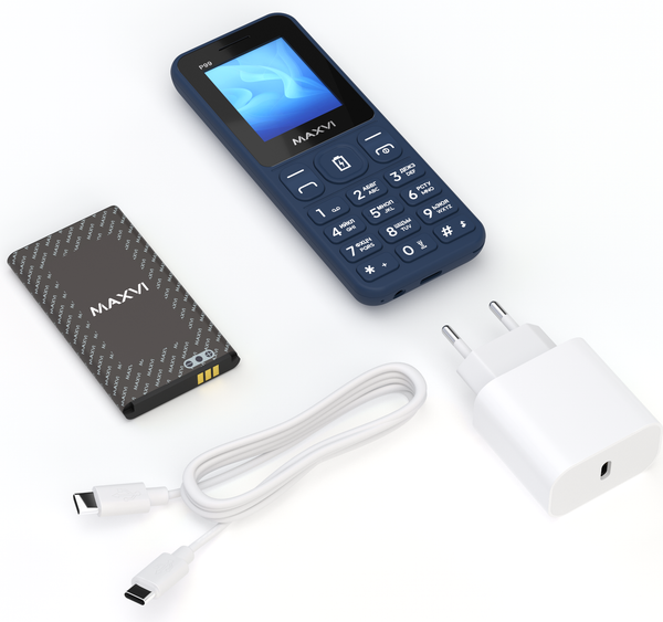 Изображение товара Мобильный телефон Maxvi P99 (синий)