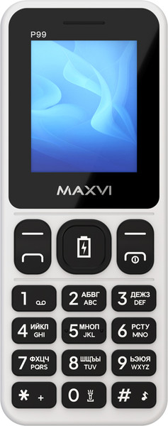 Изображение товара Мобильный телефон Maxvi P99 (белый)