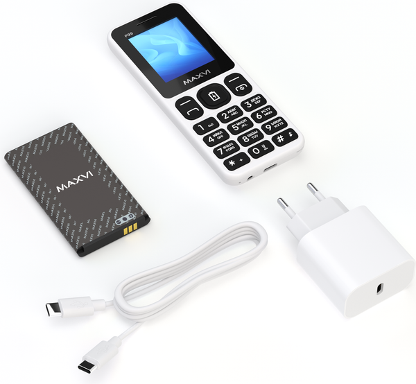 Изображение товара Мобильный телефон Maxvi P99 (белый)