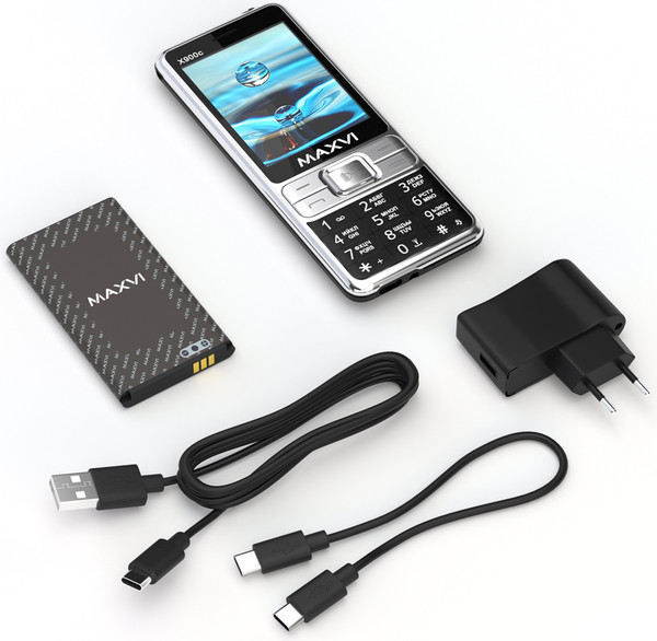 Изображение товара Мобильный телефон Maxvi X900c (черный)