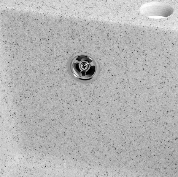 Изображение товара Мойка кухонная Saniteco Silva (серый с сифоном)