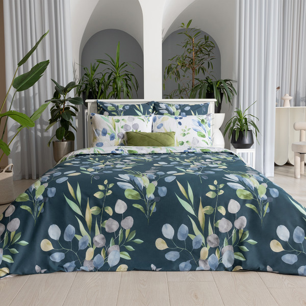 Изображение товара Комплект постельного белья Волшебная ночь Волшебная ночь Rainy Garden Евро ВН 2506 30160/1+30160/2