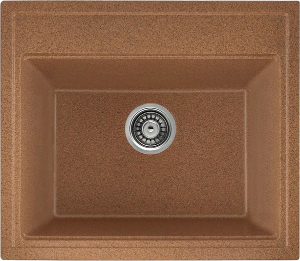 Изображение товара Мойка кухонная Saniteco Mare (терракот с сифоном)