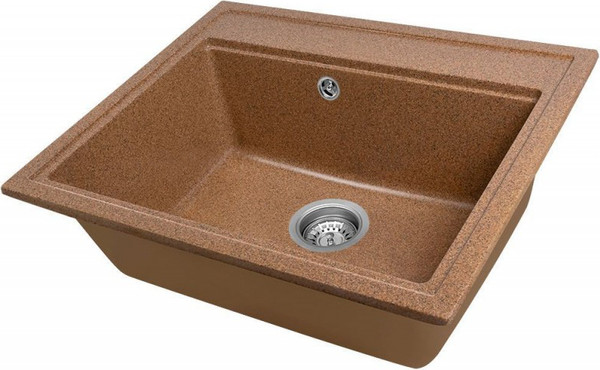 Изображение товара Мойка кухонная Saniteco Mare (терракот с сифоном)