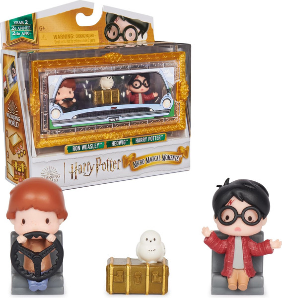 Изображение товара Набор фигурок коллекционных Wizarding World Harry Potter. Заколдованная машина / 43659 (3шт)