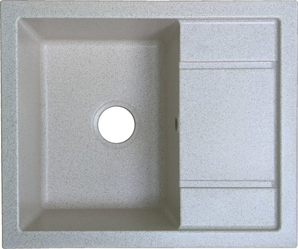 Изображение товара Мойка кухонная Saniteco Fortis (бежевый с сифоном)